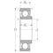 Ntn 87039, RadialDeep Groove Ball Bearing 9 Mm Id X 26 Mm Od X 10319 Mm W Single Seal Single Shield 87039 - alternate 2